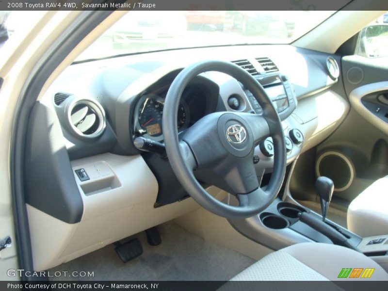Savannah Metallic / Taupe 2008 Toyota RAV4 4WD