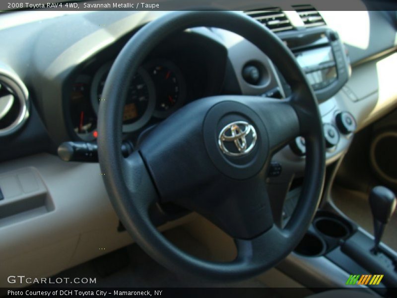 Savannah Metallic / Taupe 2008 Toyota RAV4 4WD