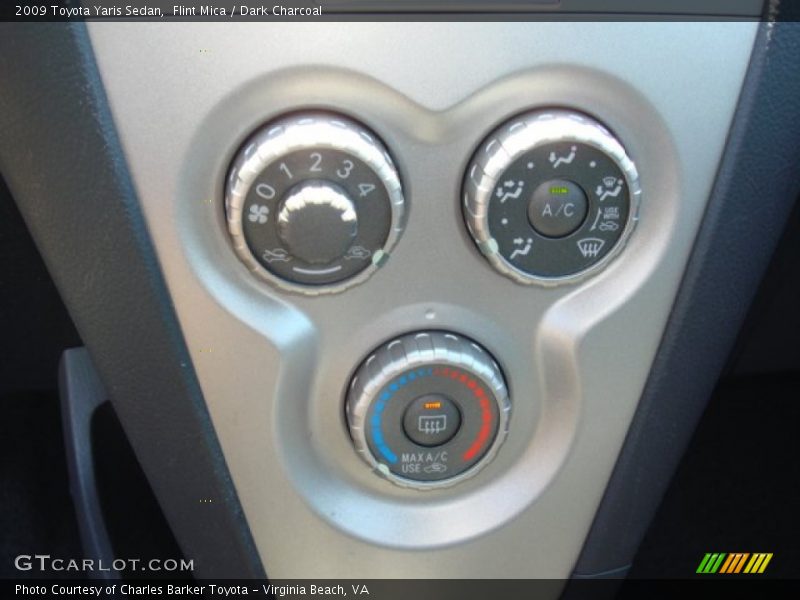 Flint Mica / Dark Charcoal 2009 Toyota Yaris Sedan