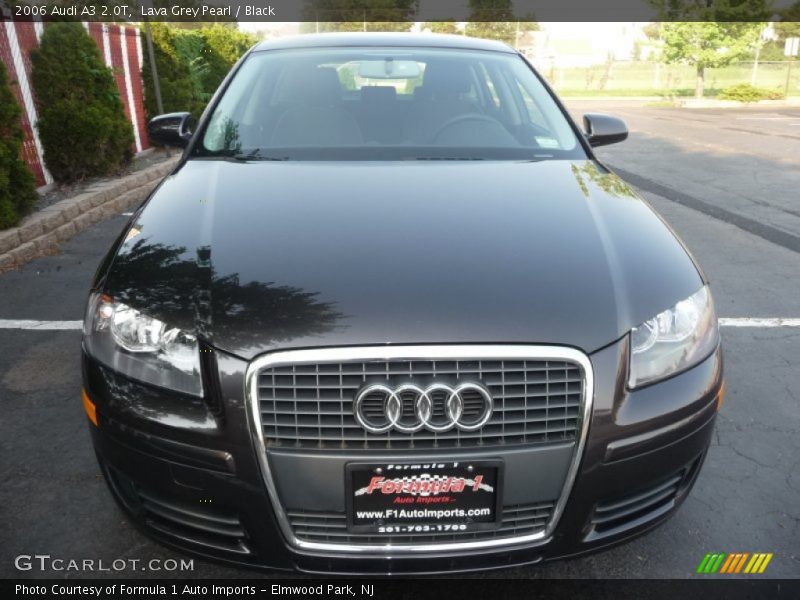Lava Grey Pearl / Black 2006 Audi A3 2.0T