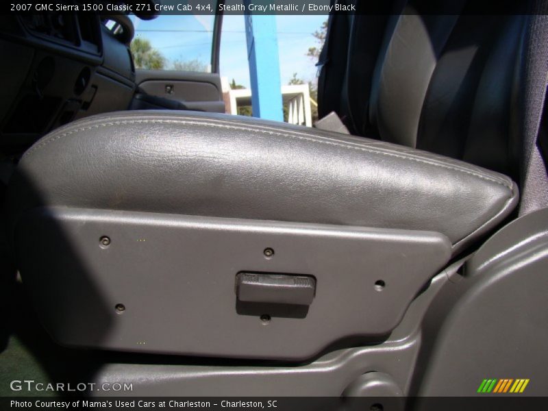 Stealth Gray Metallic / Ebony Black 2007 GMC Sierra 1500 Classic Z71 Crew Cab 4x4