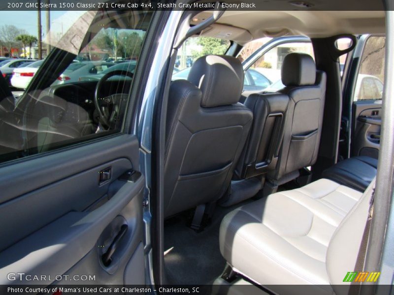 Stealth Gray Metallic / Ebony Black 2007 GMC Sierra 1500 Classic Z71 Crew Cab 4x4