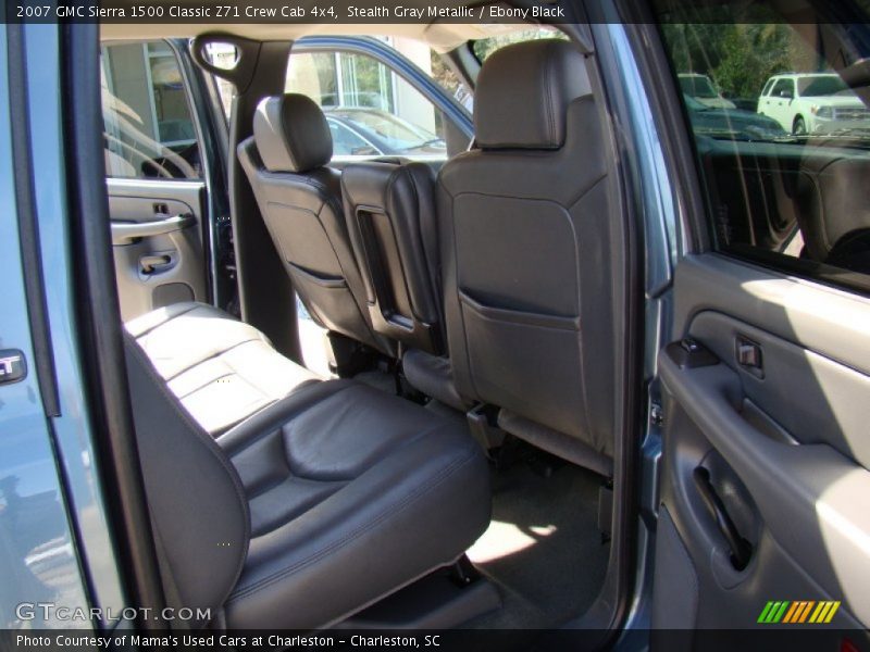 Stealth Gray Metallic / Ebony Black 2007 GMC Sierra 1500 Classic Z71 Crew Cab 4x4