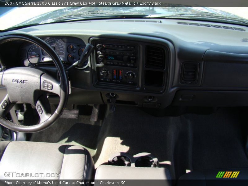 Stealth Gray Metallic / Ebony Black 2007 GMC Sierra 1500 Classic Z71 Crew Cab 4x4