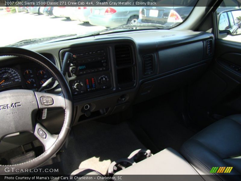 Stealth Gray Metallic / Ebony Black 2007 GMC Sierra 1500 Classic Z71 Crew Cab 4x4