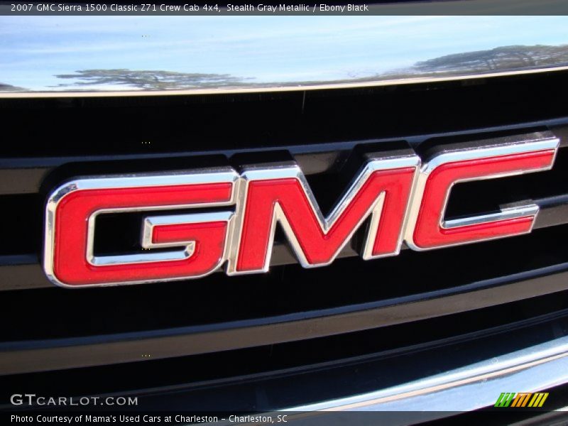 Stealth Gray Metallic / Ebony Black 2007 GMC Sierra 1500 Classic Z71 Crew Cab 4x4