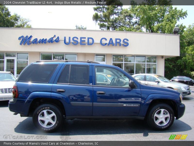 Indigo Blue Metallic / Medium Pewter 2004 Chevrolet TrailBlazer LS 4x4