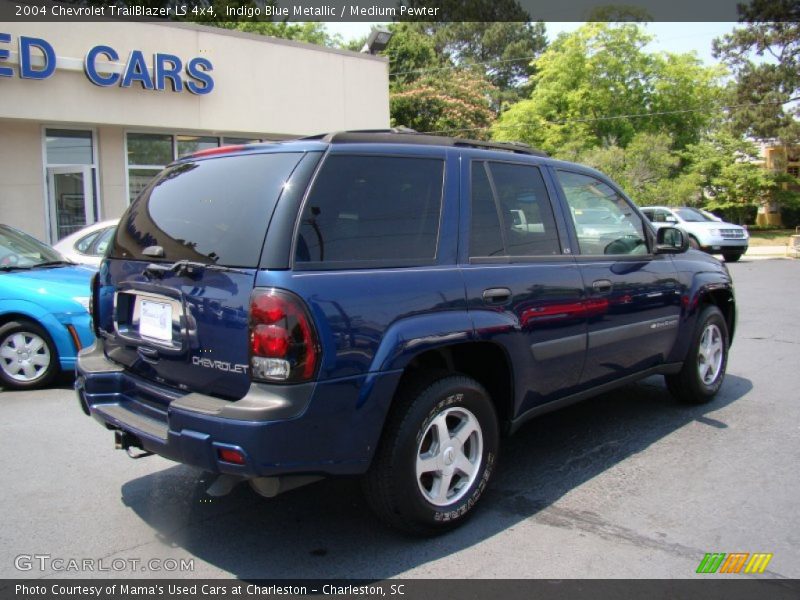 Indigo Blue Metallic / Medium Pewter 2004 Chevrolet TrailBlazer LS 4x4