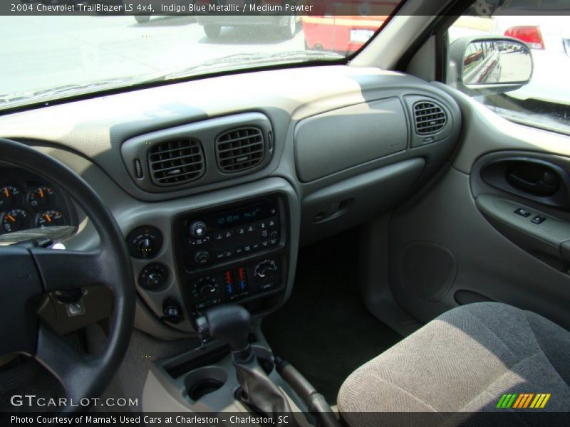 Indigo Blue Metallic / Medium Pewter 2004 Chevrolet TrailBlazer LS 4x4