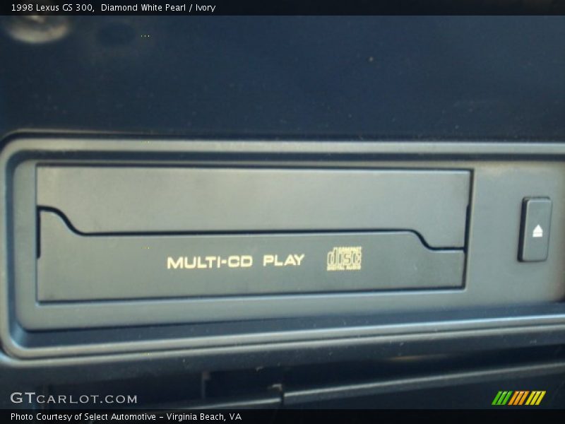 Diamond White Pearl / Ivory 1998 Lexus GS 300