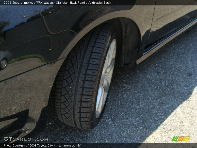 Obsidian Black Pearl / Anthracite Black 2006 Subaru Impreza WRX Wagon