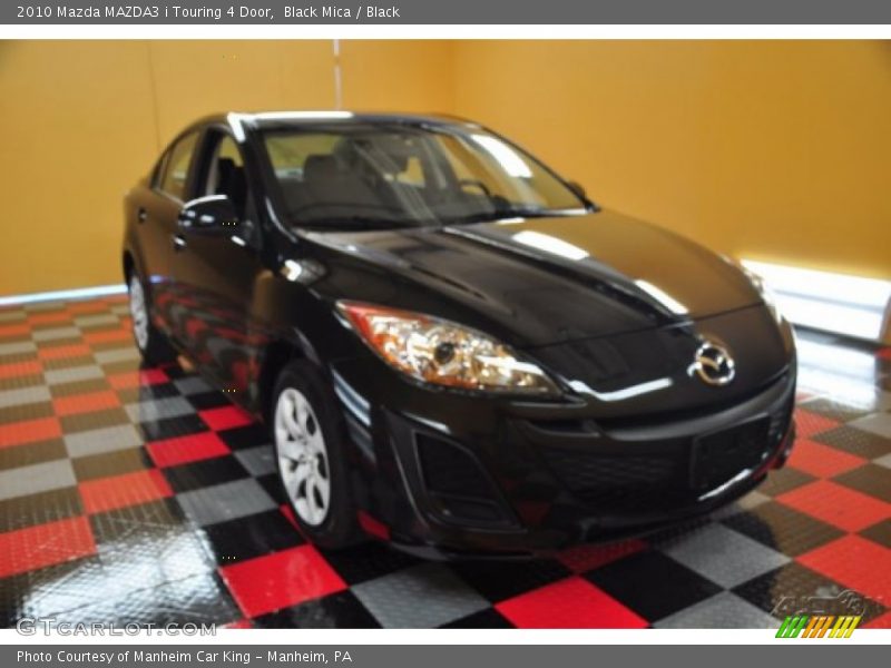 Black Mica / Black 2010 Mazda MAZDA3 i Touring 4 Door