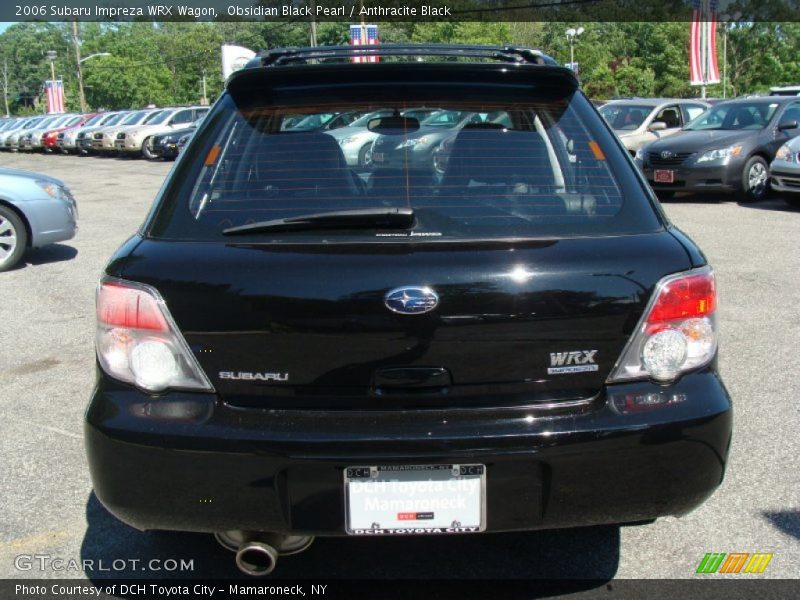 Obsidian Black Pearl / Anthracite Black 2006 Subaru Impreza WRX Wagon