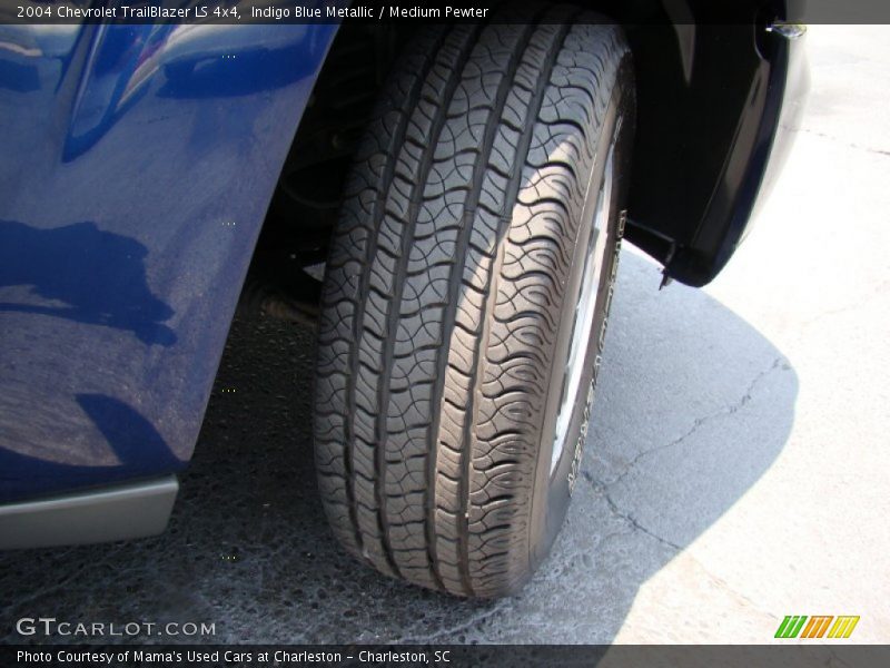 Indigo Blue Metallic / Medium Pewter 2004 Chevrolet TrailBlazer LS 4x4