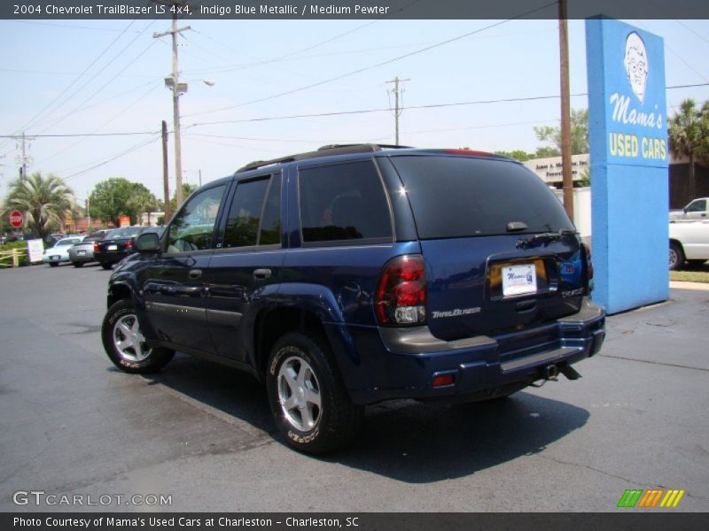 Indigo Blue Metallic / Medium Pewter 2004 Chevrolet TrailBlazer LS 4x4