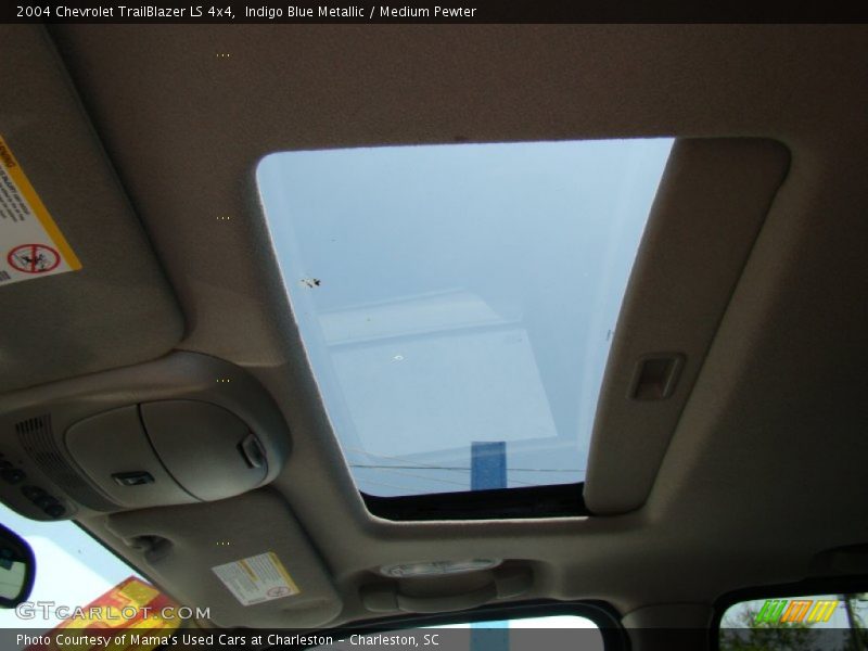 Indigo Blue Metallic / Medium Pewter 2004 Chevrolet TrailBlazer LS 4x4