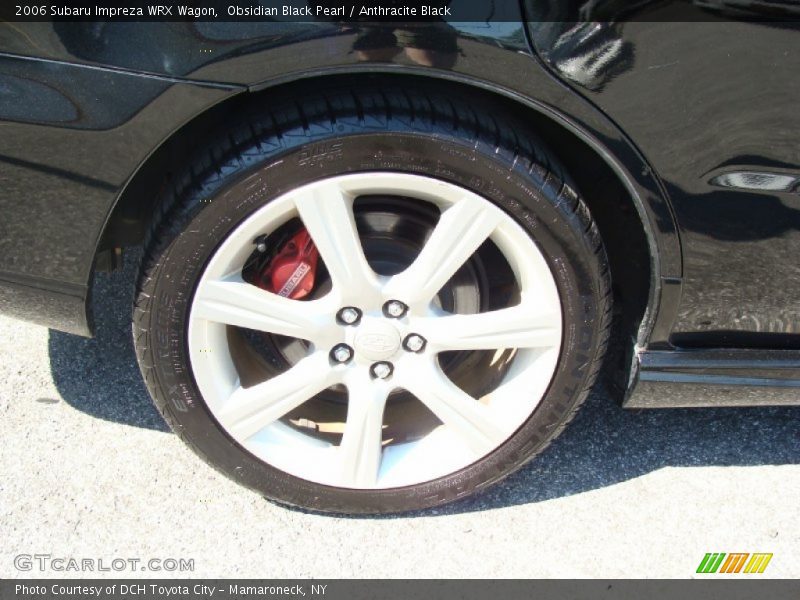 Obsidian Black Pearl / Anthracite Black 2006 Subaru Impreza WRX Wagon