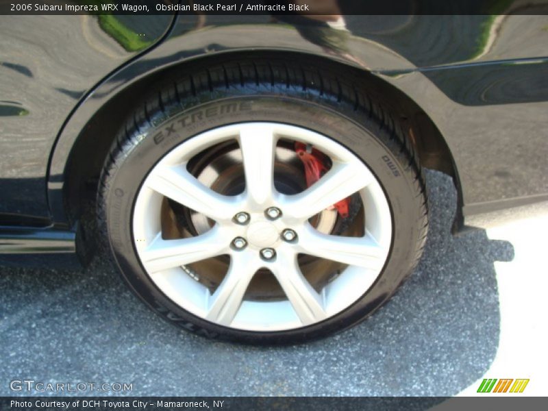 Obsidian Black Pearl / Anthracite Black 2006 Subaru Impreza WRX Wagon