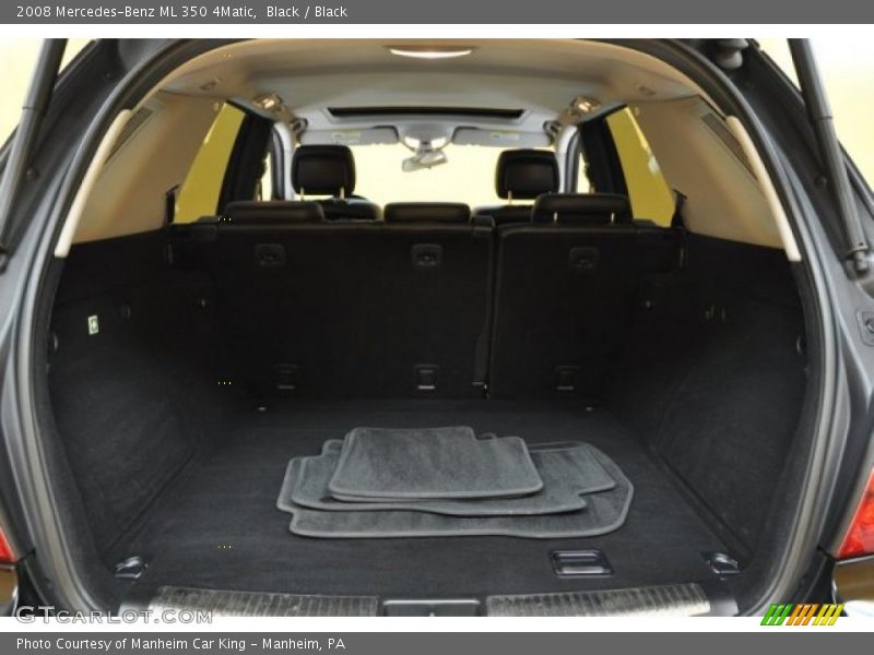 Black / Black 2008 Mercedes-Benz ML 350 4Matic
