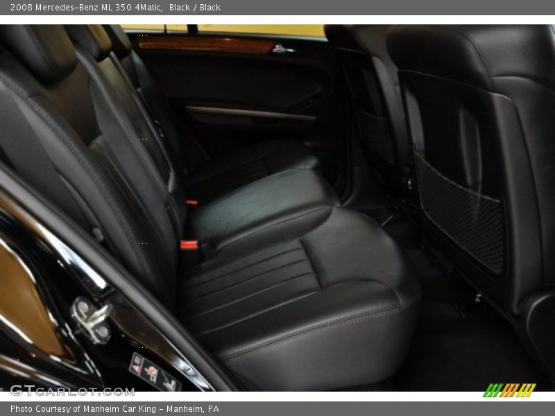 Black / Black 2008 Mercedes-Benz ML 350 4Matic