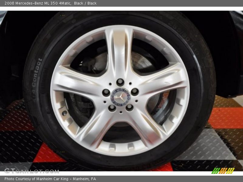 Black / Black 2008 Mercedes-Benz ML 350 4Matic