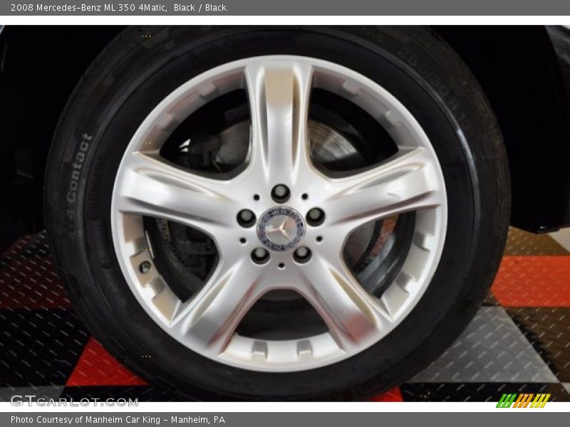 Black / Black 2008 Mercedes-Benz ML 350 4Matic