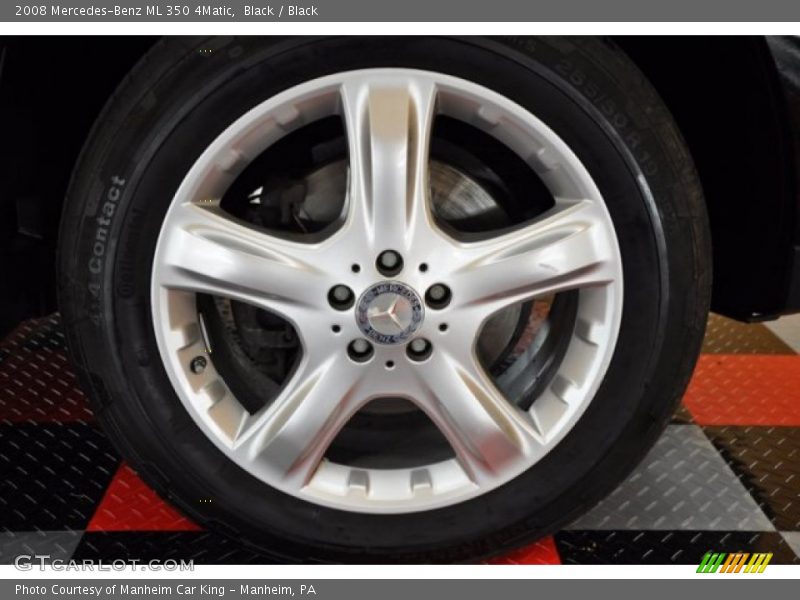 Black / Black 2008 Mercedes-Benz ML 350 4Matic