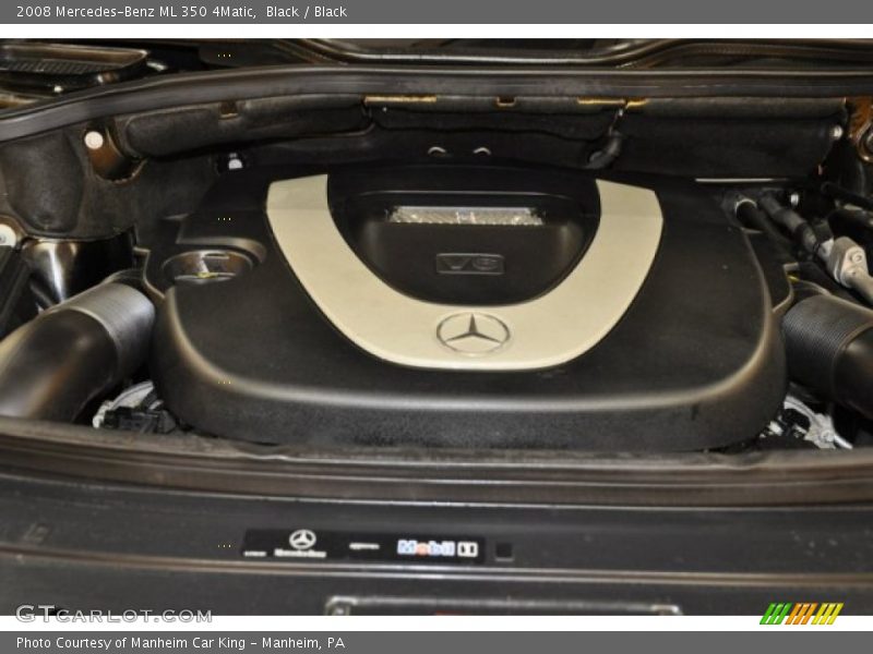 Black / Black 2008 Mercedes-Benz ML 350 4Matic