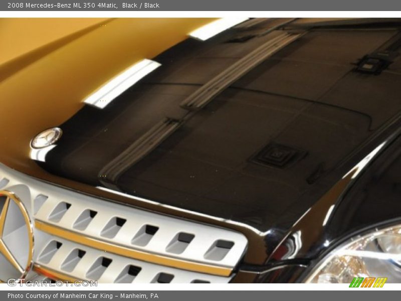 Black / Black 2008 Mercedes-Benz ML 350 4Matic