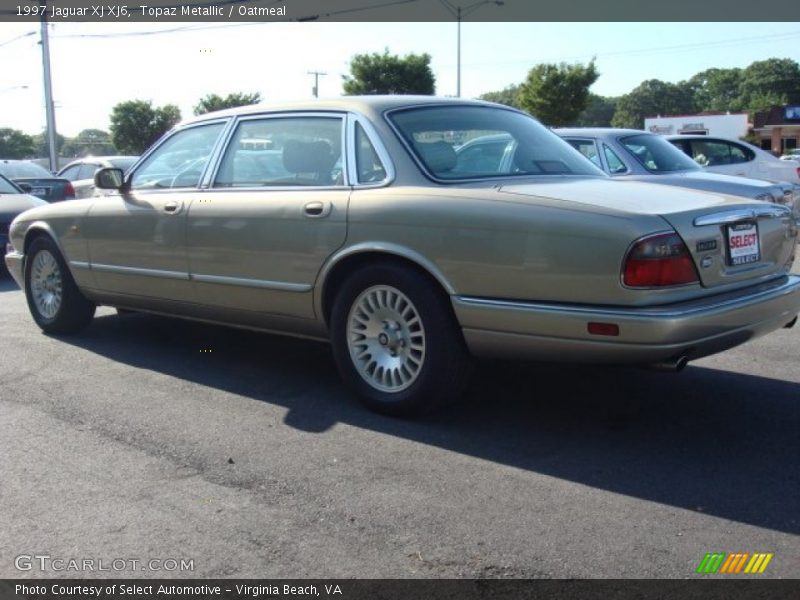 Topaz Metallic / Oatmeal 1997 Jaguar XJ XJ6