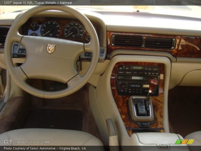 Topaz Metallic / Oatmeal 1997 Jaguar XJ XJ6