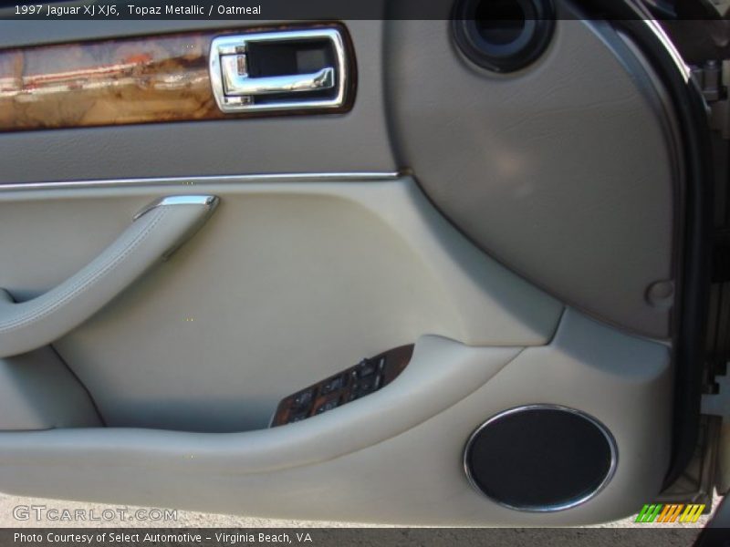 Topaz Metallic / Oatmeal 1997 Jaguar XJ XJ6