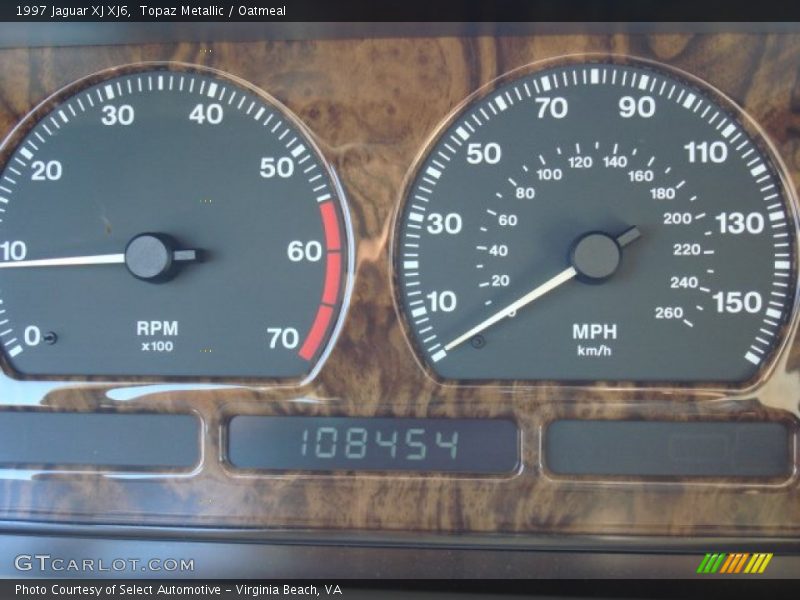Topaz Metallic / Oatmeal 1997 Jaguar XJ XJ6