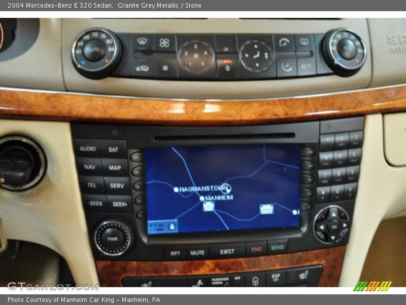 Granite Grey Metallic / Stone 2004 Mercedes-Benz E 320 Sedan