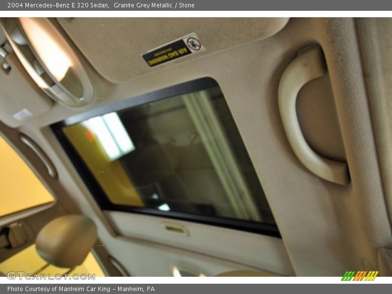 Granite Grey Metallic / Stone 2004 Mercedes-Benz E 320 Sedan