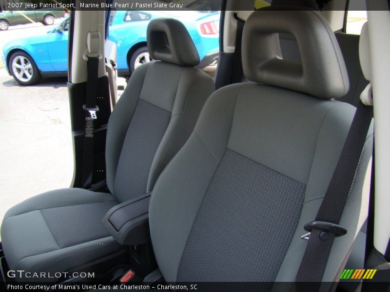 Marine Blue Pearl / Pastel Slate Gray 2007 Jeep Patriot Sport