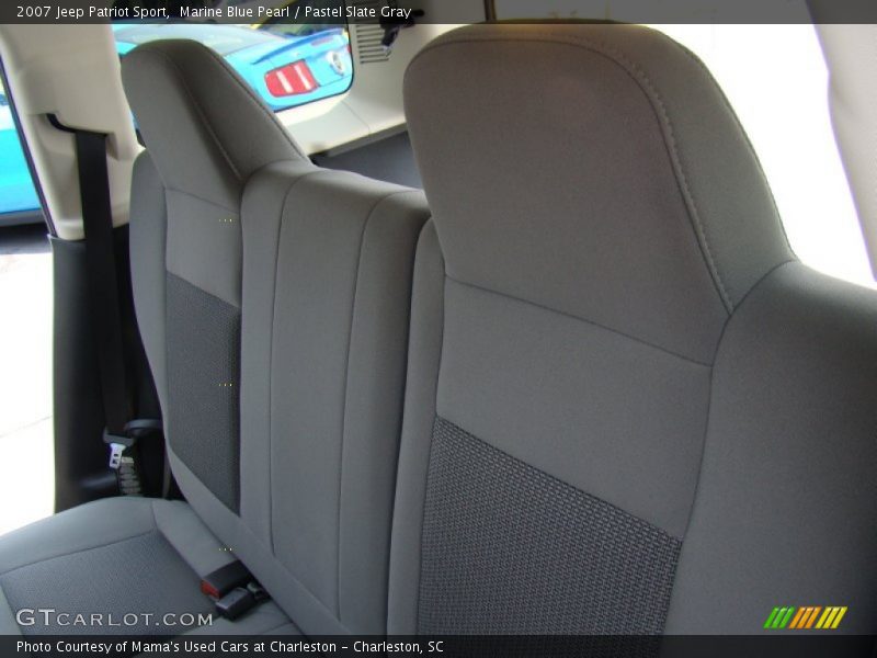Marine Blue Pearl / Pastel Slate Gray 2007 Jeep Patriot Sport