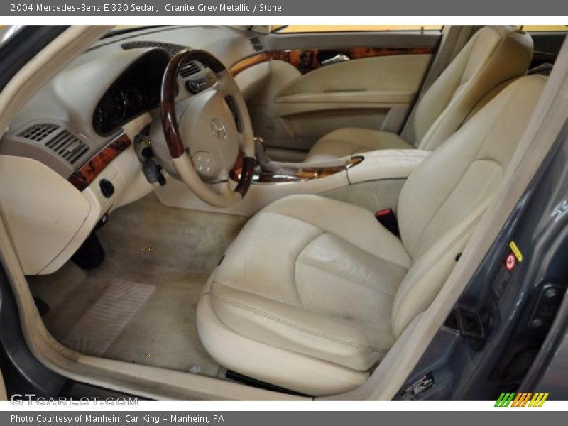 Granite Grey Metallic / Stone 2004 Mercedes-Benz E 320 Sedan