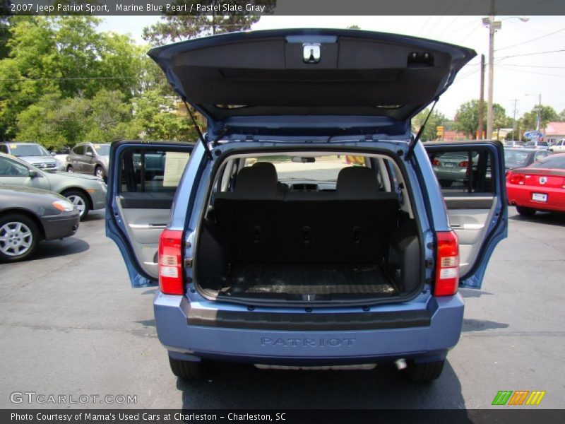 Marine Blue Pearl / Pastel Slate Gray 2007 Jeep Patriot Sport