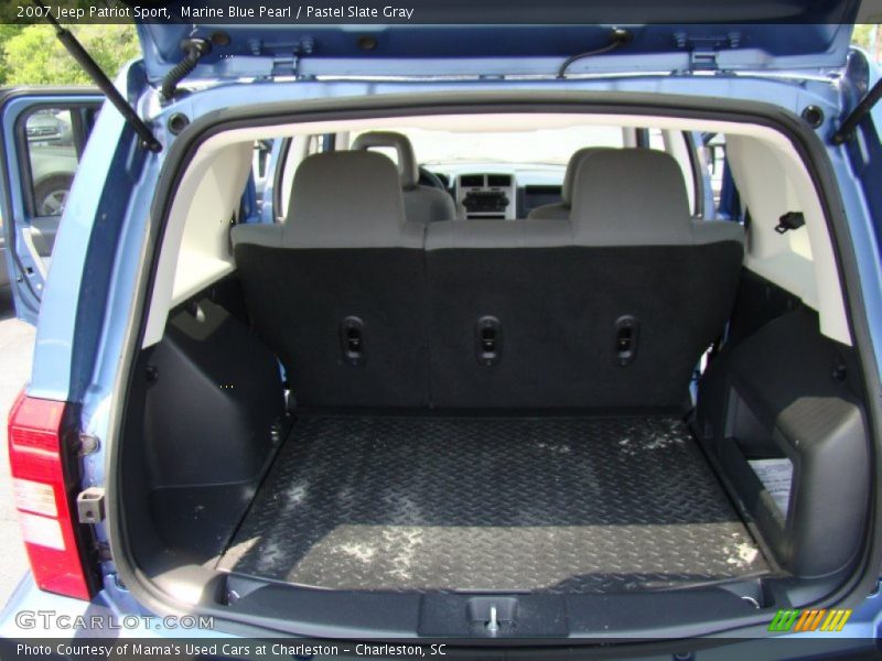 Marine Blue Pearl / Pastel Slate Gray 2007 Jeep Patriot Sport