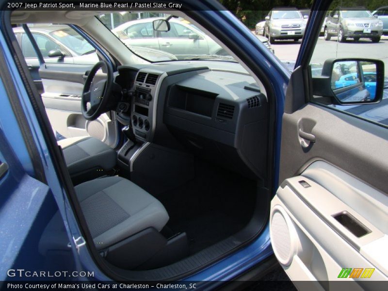 Marine Blue Pearl / Pastel Slate Gray 2007 Jeep Patriot Sport