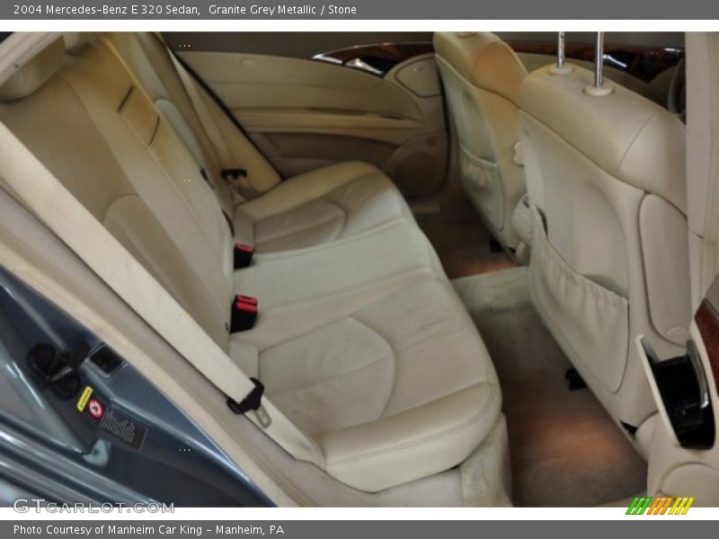Granite Grey Metallic / Stone 2004 Mercedes-Benz E 320 Sedan