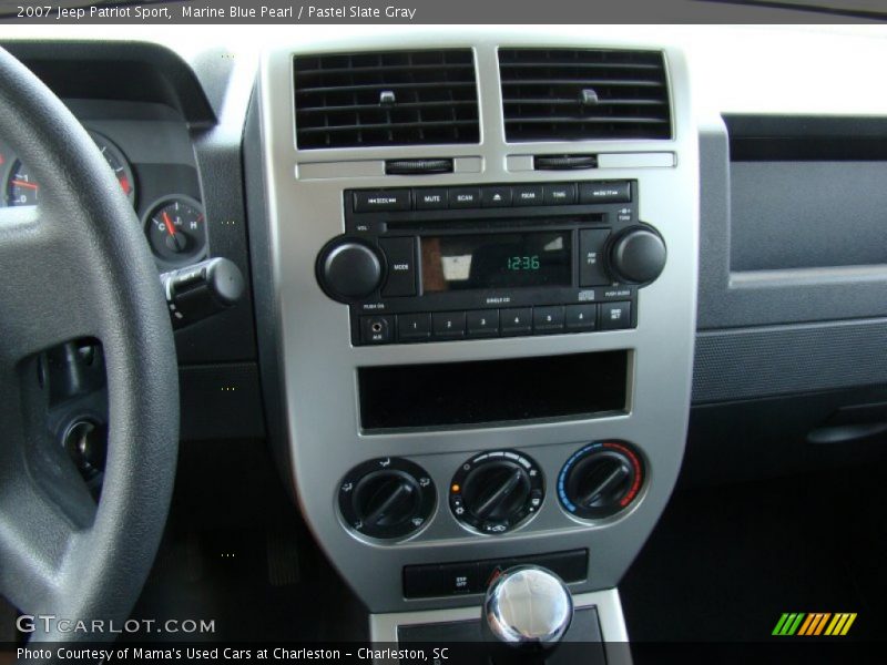 Marine Blue Pearl / Pastel Slate Gray 2007 Jeep Patriot Sport