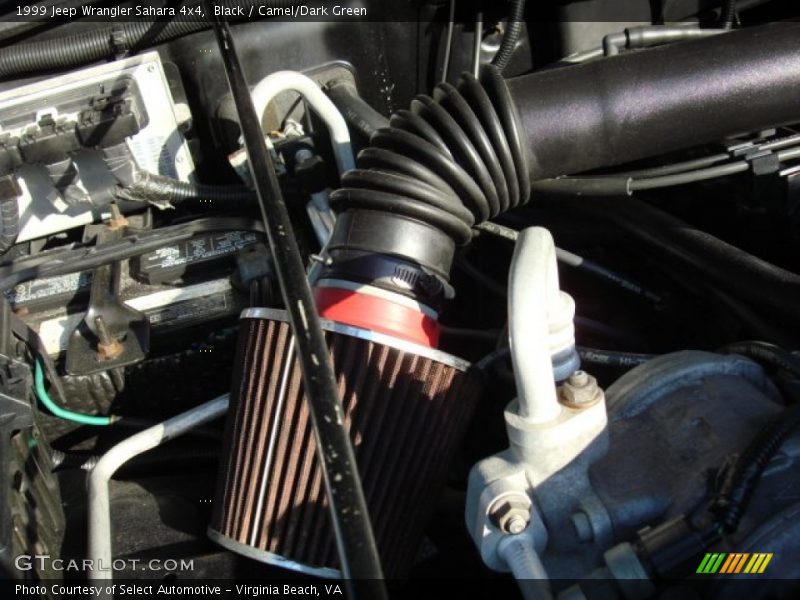 Black / Camel/Dark Green 1999 Jeep Wrangler Sahara 4x4