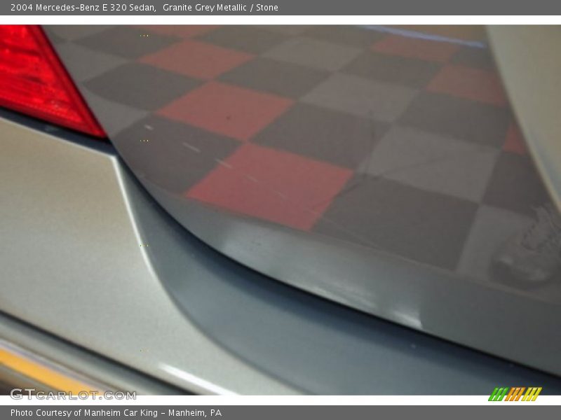 Granite Grey Metallic / Stone 2004 Mercedes-Benz E 320 Sedan