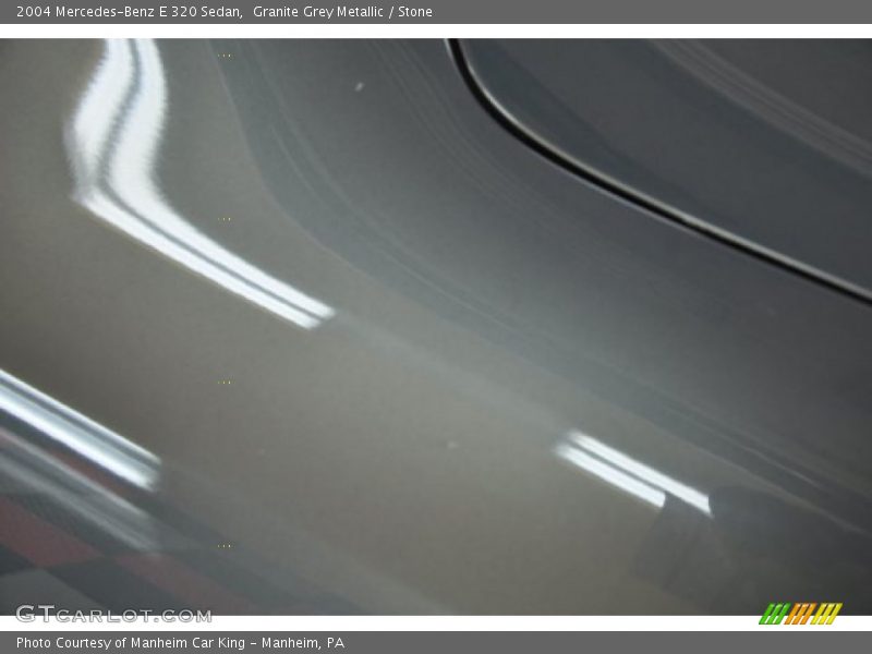 Granite Grey Metallic / Stone 2004 Mercedes-Benz E 320 Sedan