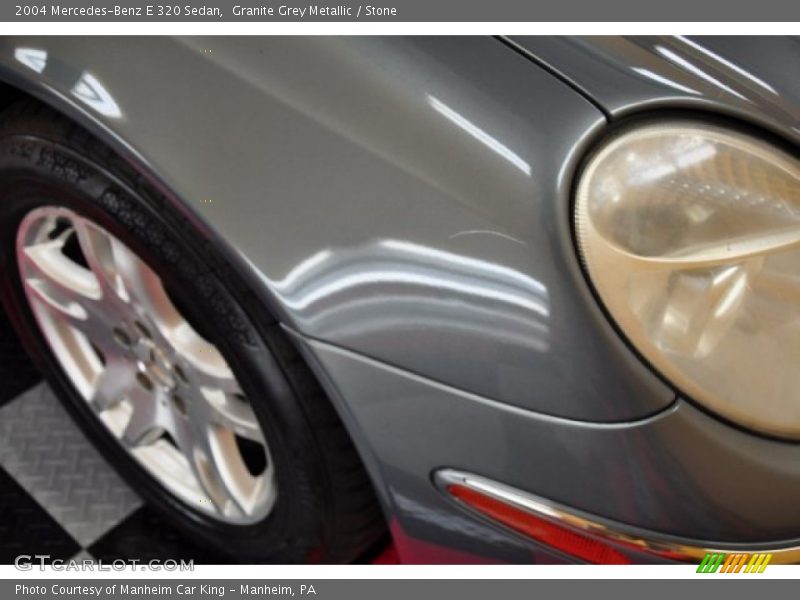 Granite Grey Metallic / Stone 2004 Mercedes-Benz E 320 Sedan