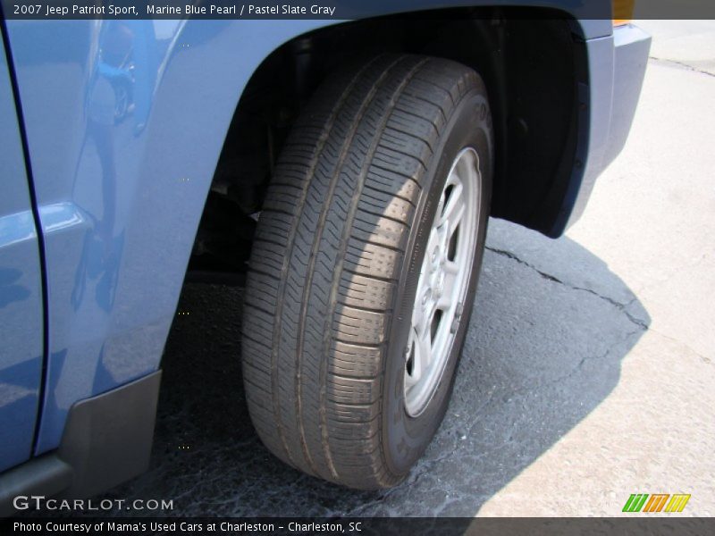Marine Blue Pearl / Pastel Slate Gray 2007 Jeep Patriot Sport