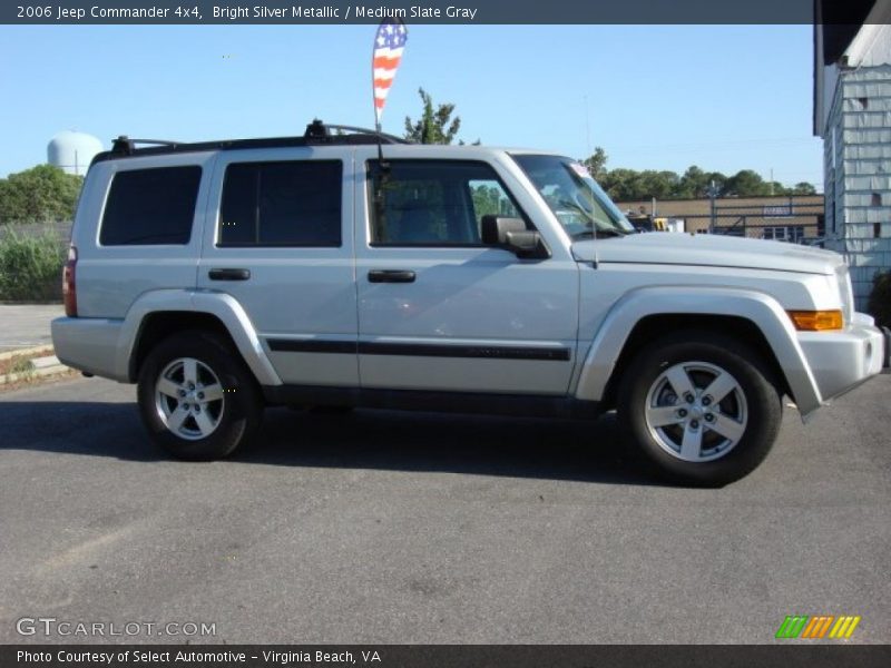 Bright Silver Metallic / Medium Slate Gray 2006 Jeep Commander 4x4