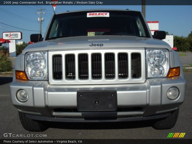Bright Silver Metallic / Medium Slate Gray 2006 Jeep Commander 4x4